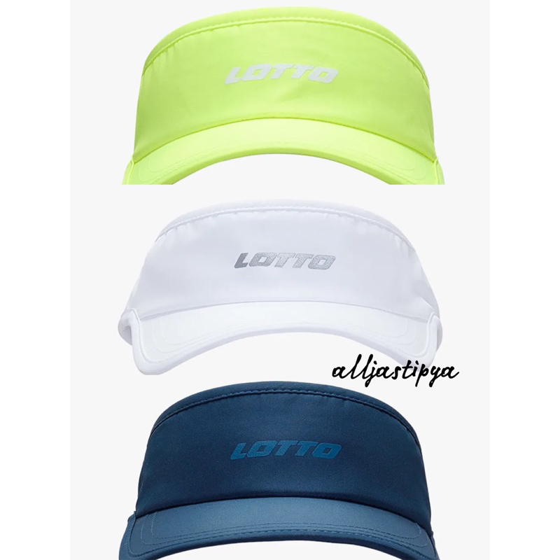 Topi Lotto Crema Visors Running Unisex