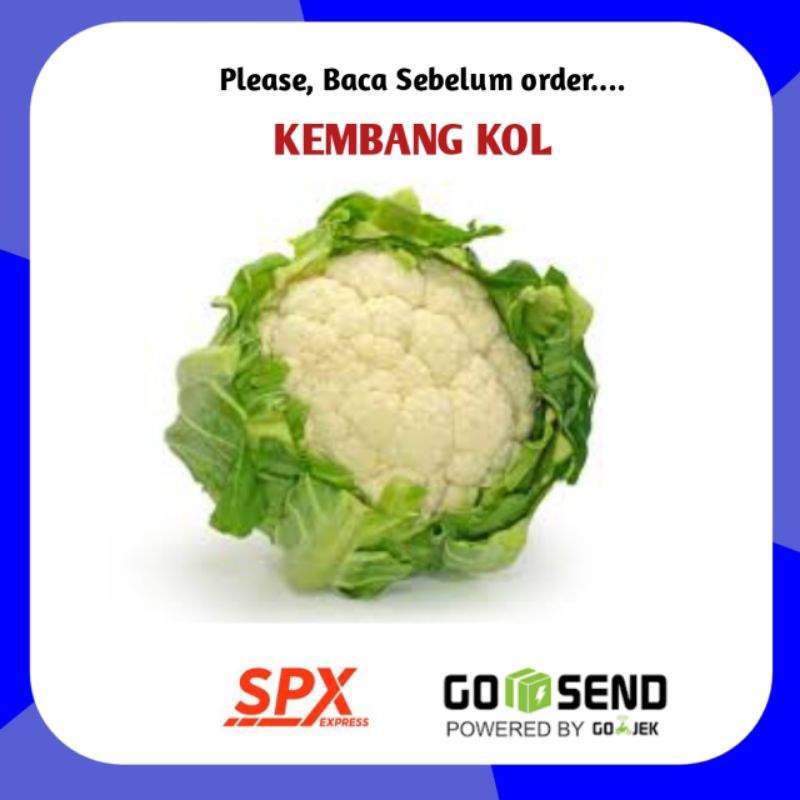 

Kembang Kol Per 250gram - Toko Sayur Segar Terbaru Palembang