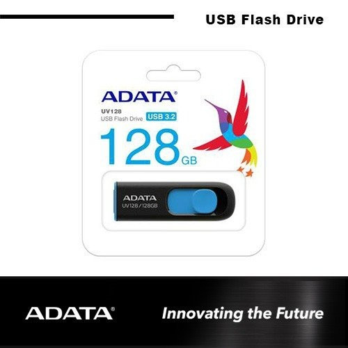 FD ADATA UV128 128GB USB 3.2 Flashdisk 128 GB