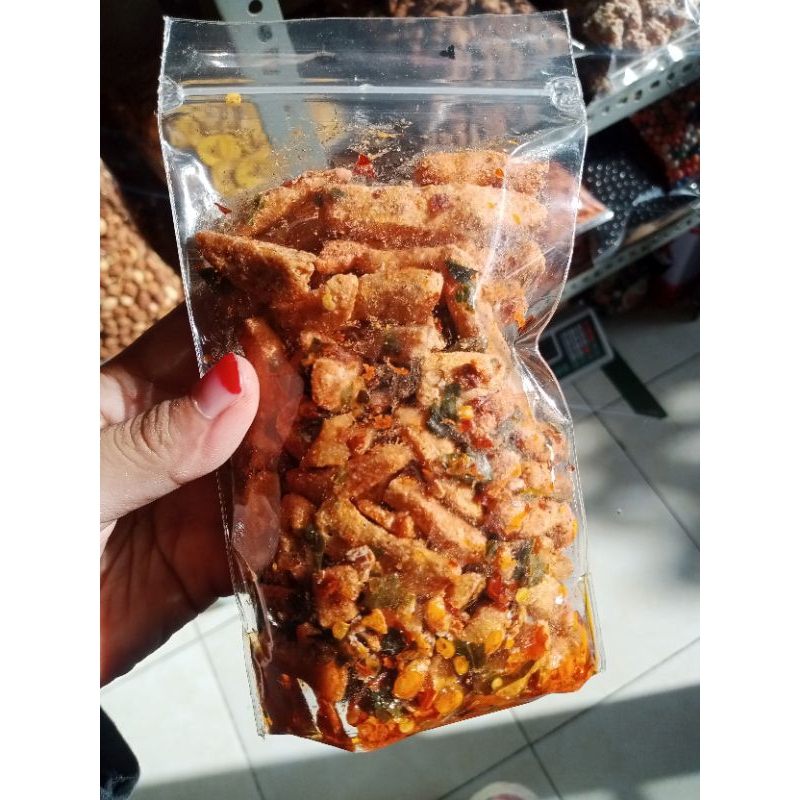 

(COD) Cemilan Snack Basreng Pedas Daun Jeruk 100gr