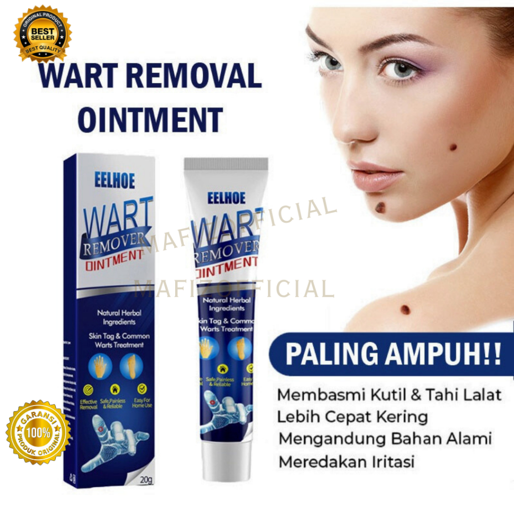 Eelhoe Wart Skin Tag Remover Wart Remover Ointment | Obat Kutil Penghilang Tahilalat-20g