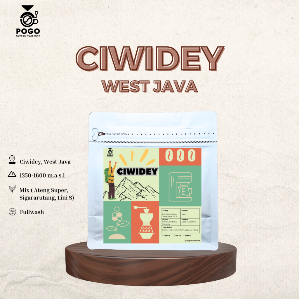 

Arabika Ciwidey - 200 gr - Fullwash