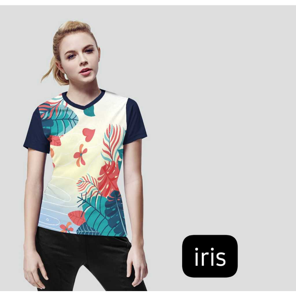 [ IRIS ] KAOS BADMINTON TERBARU 2024 MURAH / BAJU BADMINTON TERBARU KEREN / JERSEY BADMINTON PRINTIN