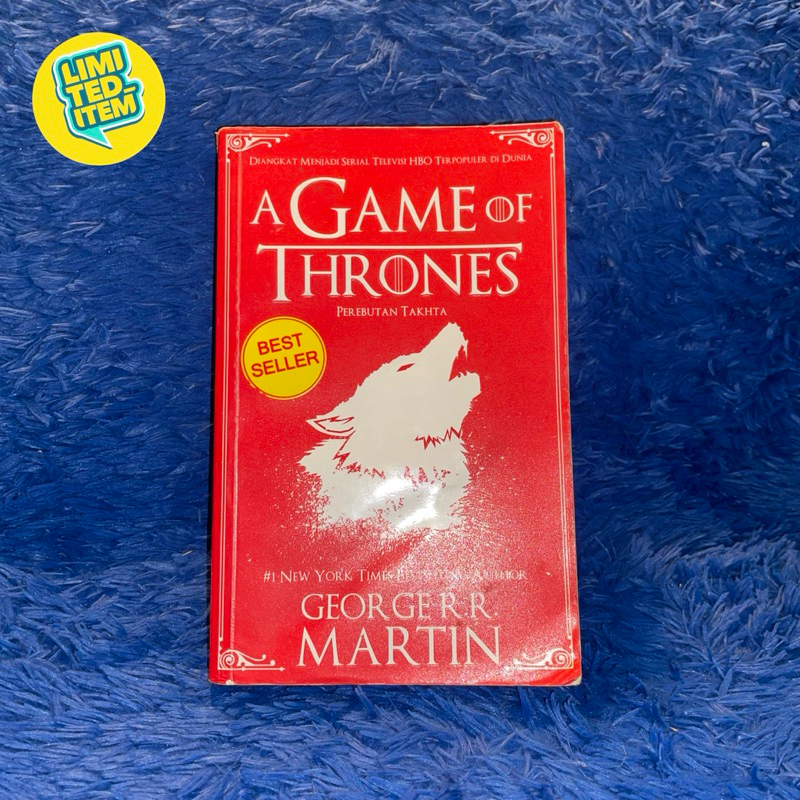 A Game of Thrones by George R. R. Martin / Buku pertama / Bhs. Indonesia / Novel terjemahan / Pre-lo