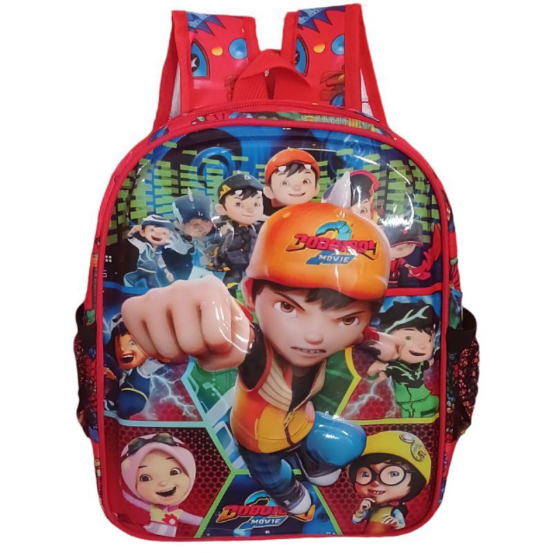 Tas Anak Paud Tas LED Tas Ransel Tas Motif Boboiboy/Tayo/Dino/Pororo