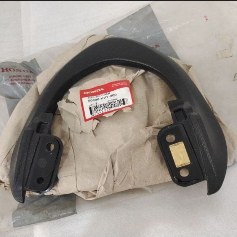 behel begel pegangan jok belakang honda beat karbu original baru AHM