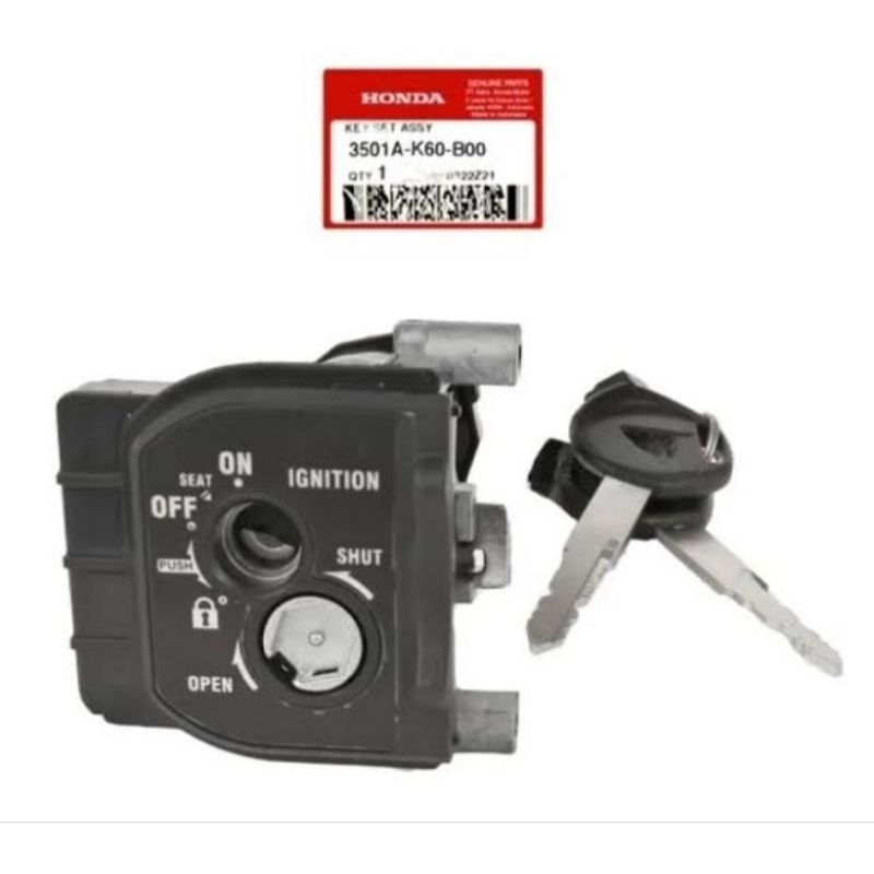 3501A-K60-B00 Key Set Assy VARIO 125 LED OLD Key Set Assy VARIO 150 OLD 3501AK60B00