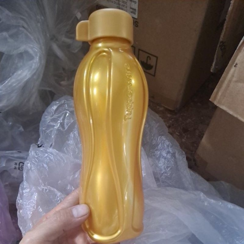 eco botol 500ml gold/white tupperwar3