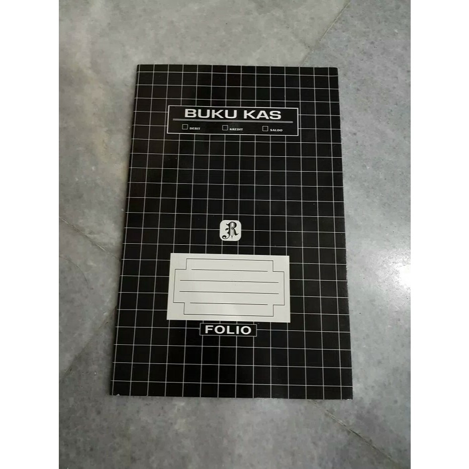 

buku kas folio satuan (1buku) / buku kas F4 / buku kas quarto / buku kas kwarto