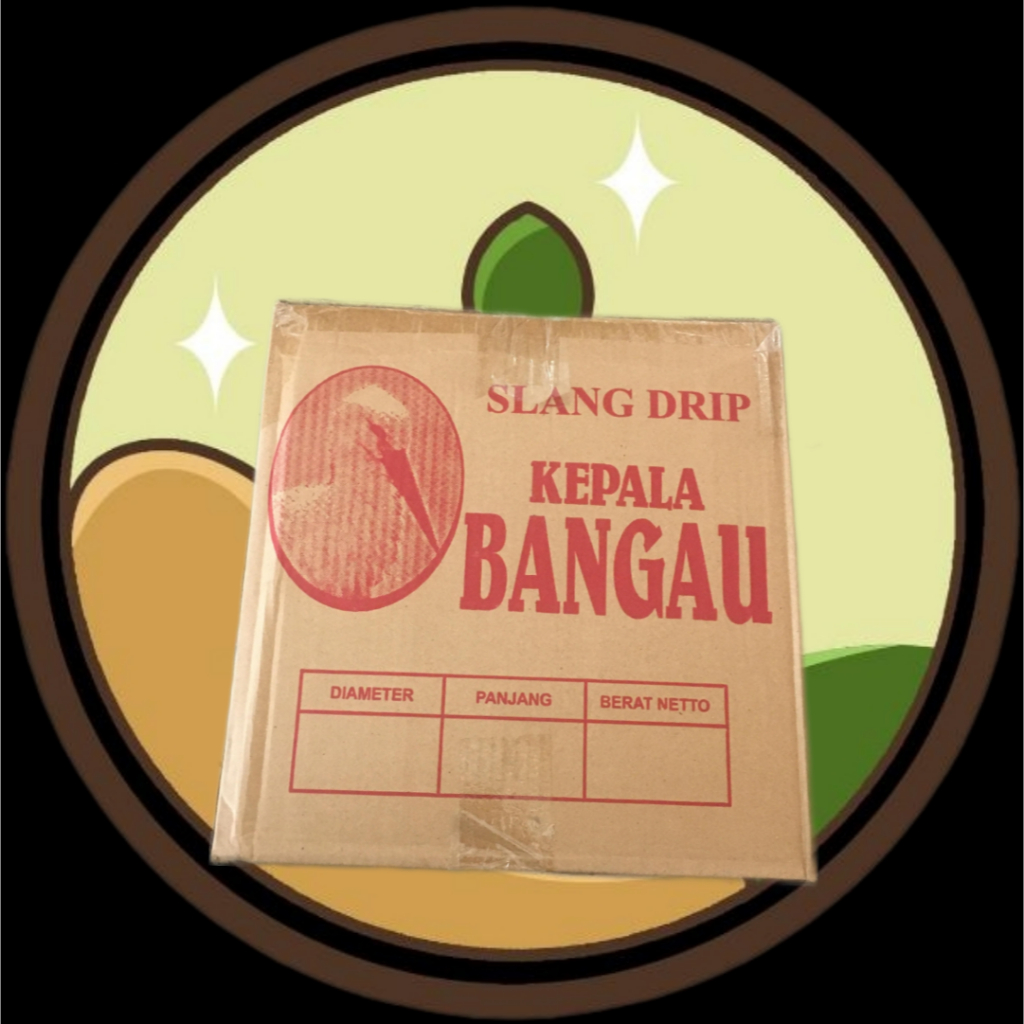 Selang Irigasi / Selang Drip Cap Kepala Bangau 3/4 "
