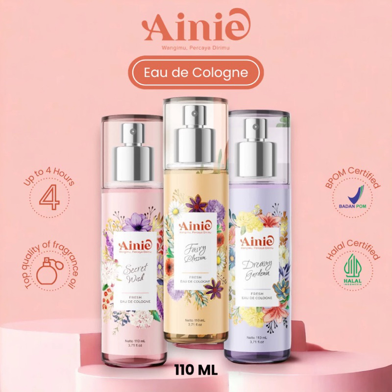Ainie fresh Eau De Cologne 110ml Parfum Wanita