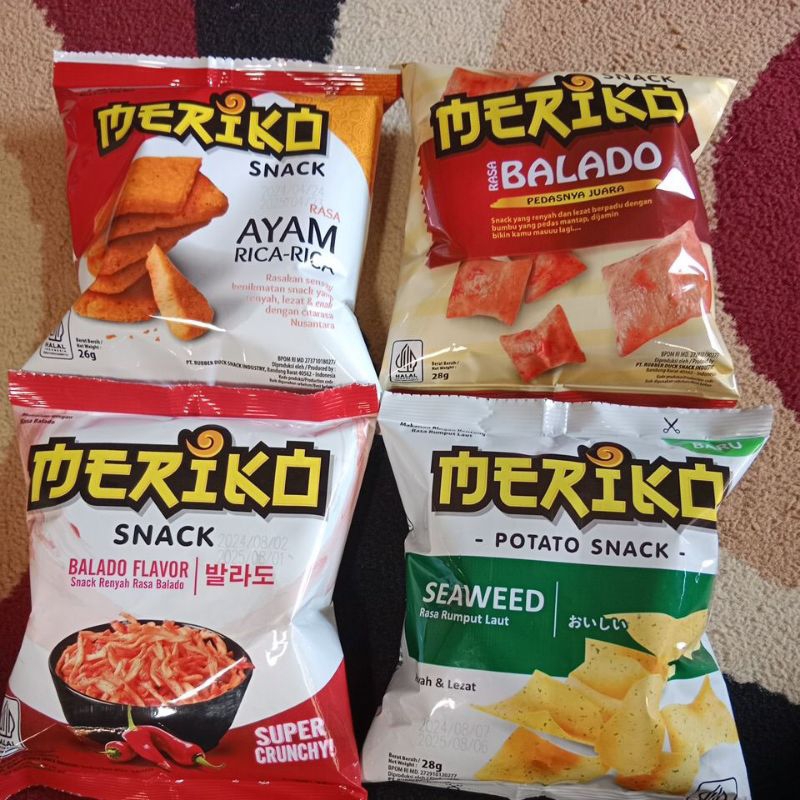 

Meriko snack ecer 28gr