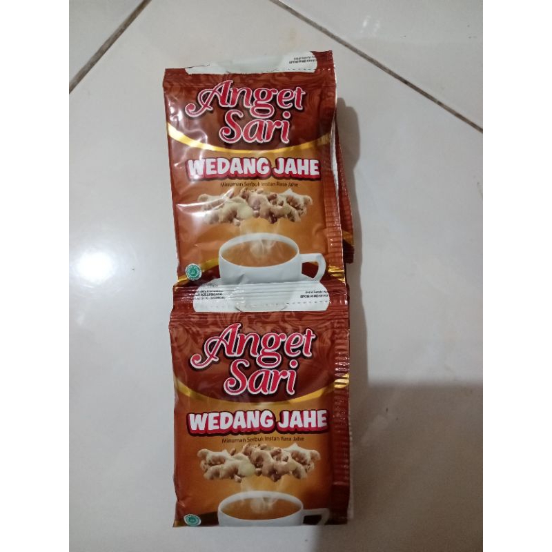 

Anget sari wedang jahe 1 renceng isi 10sachet