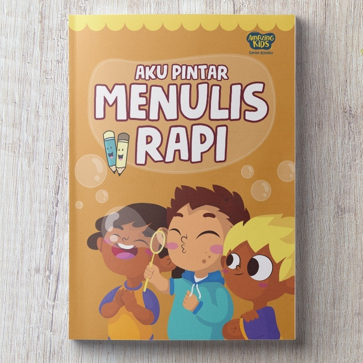 AMAZING - AKU PINTAR MENULIS RAPI - BUKU BELAJAR MENULIS - ATJ