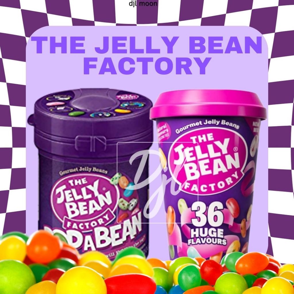 

The Jelly Bean Factory Pop A Bean Mix Permen Jeli Import Aneka Rasa 1 Pcs