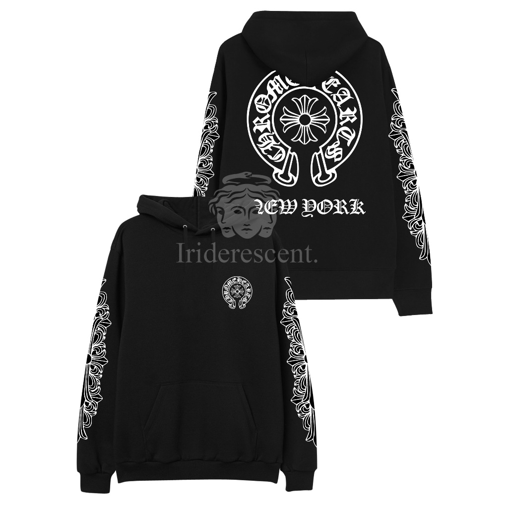 Hoodie Chrome Hearts New York Batik