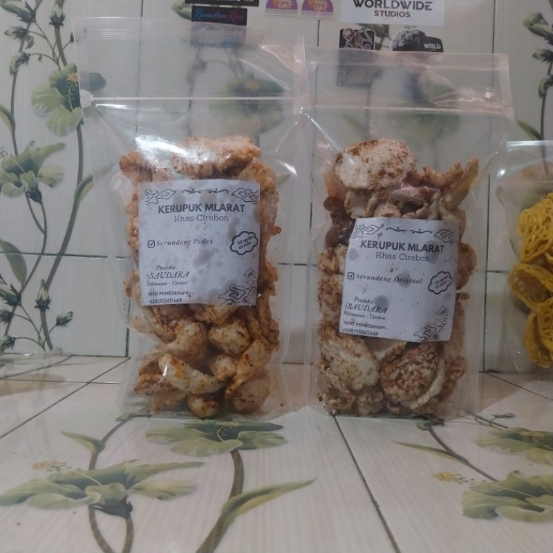 

Kerupuk Mlarat / Kerupuk wedi / Kerupuk Serundeng