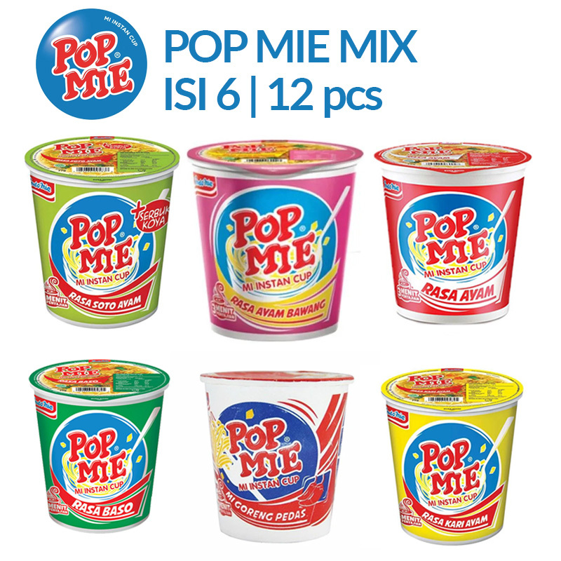 

Pop Mie | Pop Mie Mix | Pop Mie Aneka Rasa 75 gr