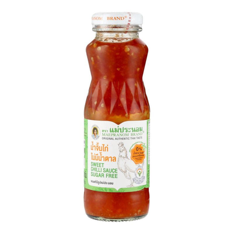 

Maepranom Sweet Chilli Sauce Sugar Free 260g (Sweetened with Stevia)