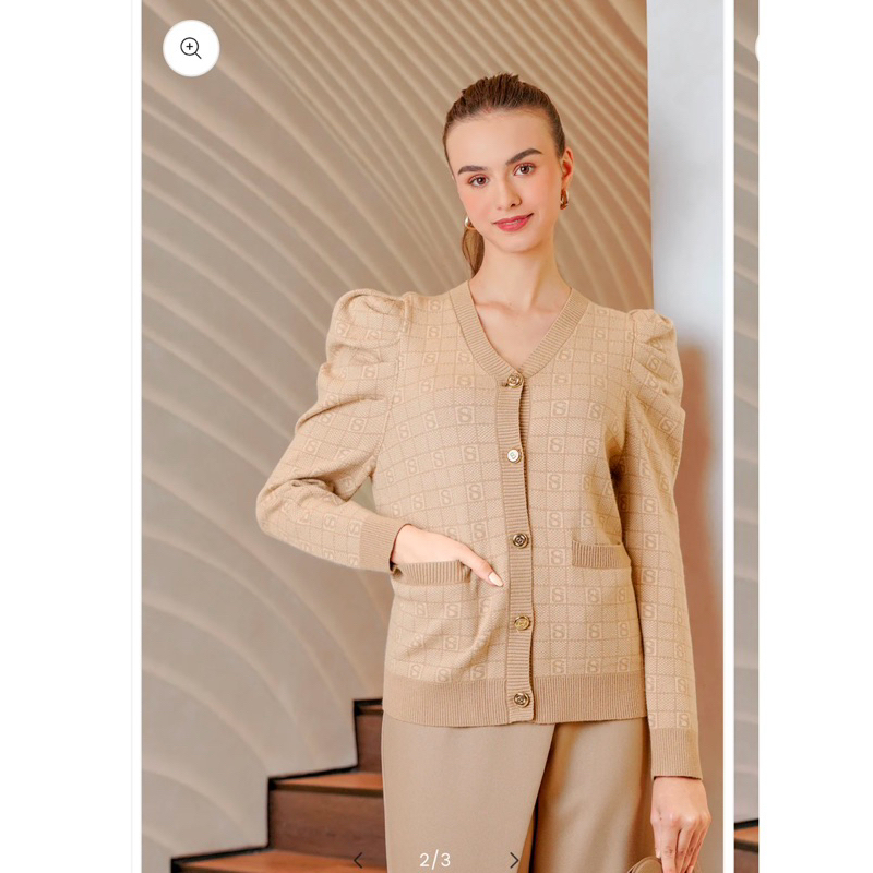 As Is Buttonscarves Paid Cardigan