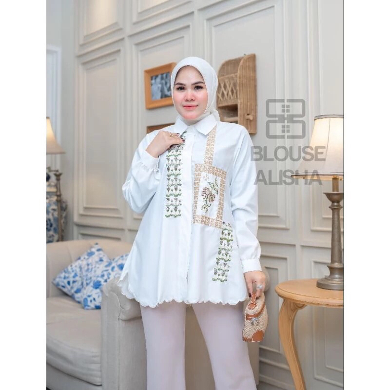 ready blouse alisha katun toyobo premium ori guzel
