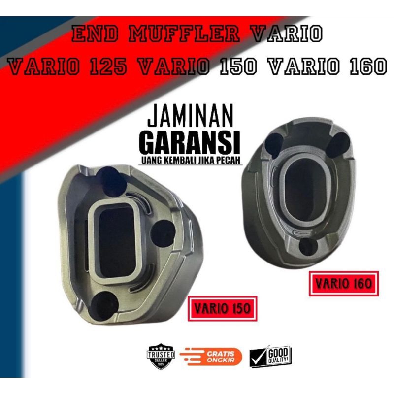 COD Corong Knalpot / Endmuffler Knalpot Motor Honda Vario 125/150 New PCX 160 Vario 160 Premium Anti
