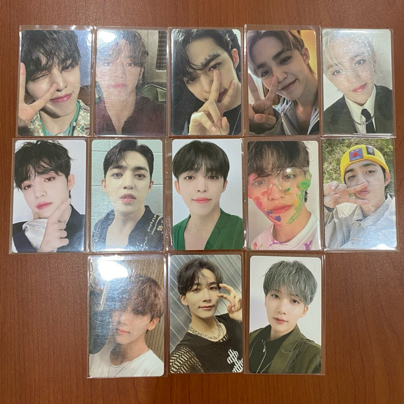 [READY STOCK] SEVENTEEN PHOTOCARD svt pc tc trading card official pc album semicolon an ode  all1 al