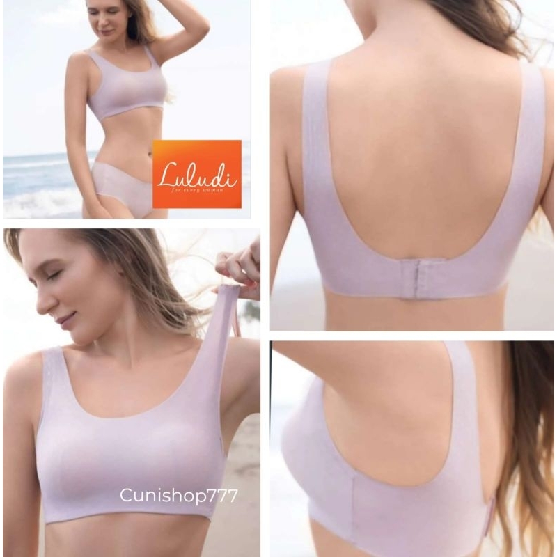 BRA LULUDI by WACOAL FEEL FREE FULL CUP SEAMLESS TANPA JAHITAN TANPA KAWAT TANPA BUSA / BUSA SEDANG 
