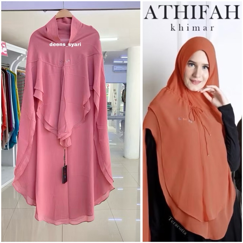 khimar sisesa dusty pink