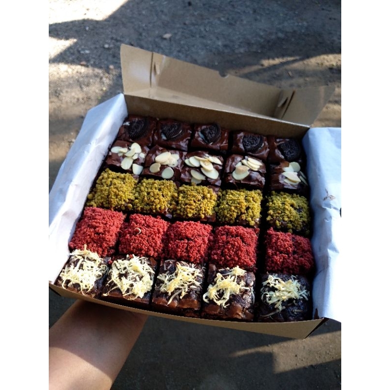 

pudgy brownies 5 topping