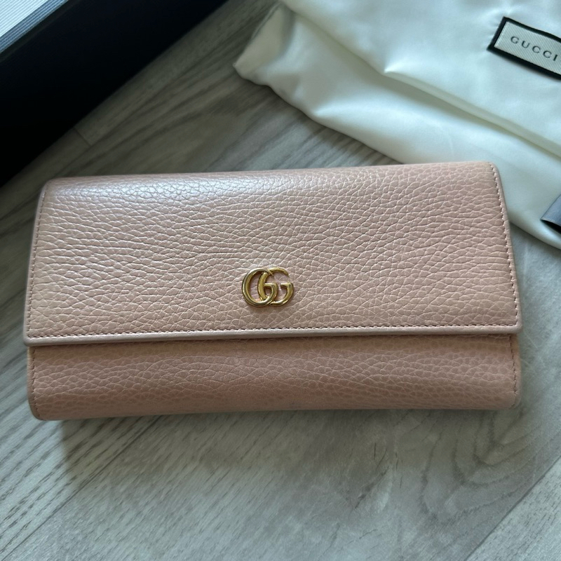 Gucci Marmont Leather Continental Wallet PRELOVED LIKE NEW