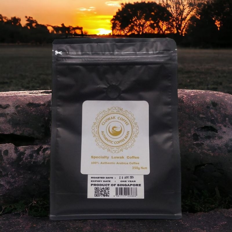 

KOPI CLUWAK SPECIALTY LUWAK COFFEE 250g AUTHENTIC 100% ARABICA CAFFEE BEAN PREMIUM [ JAMIN ORIGINAL SP ]