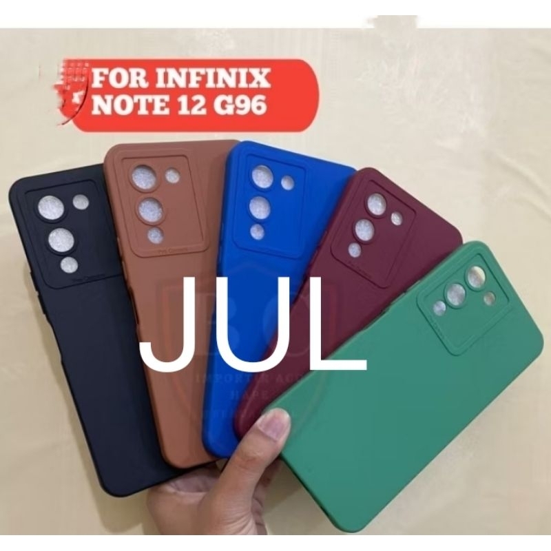 CASE INFINIX NOTE 12 G96 - SOFTCASE PRO CAMERA INFINIX NOTE 12 G96 RP5