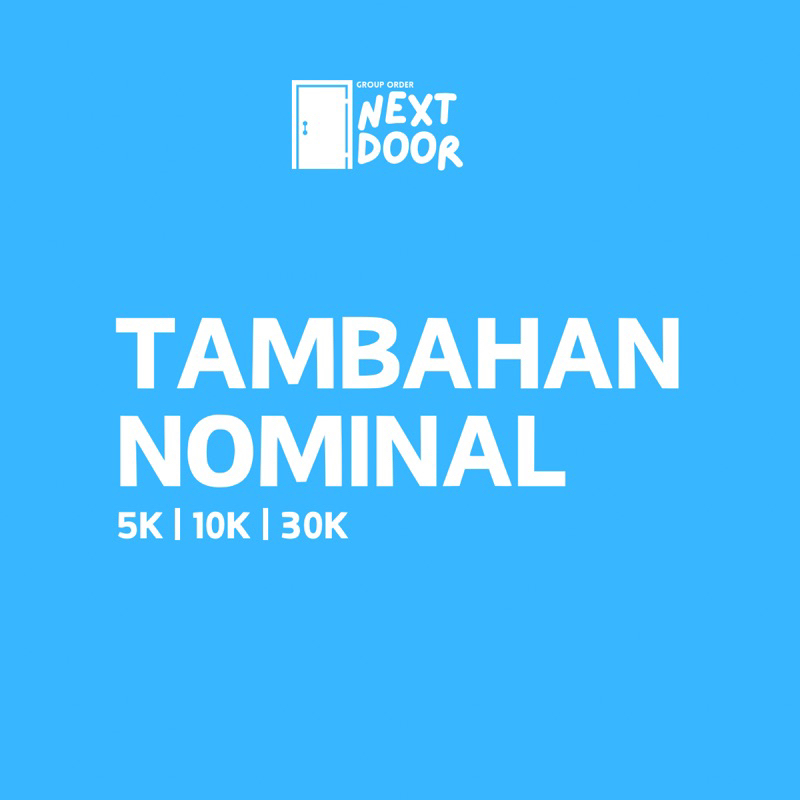 

TAMBAHAN NOMINAL