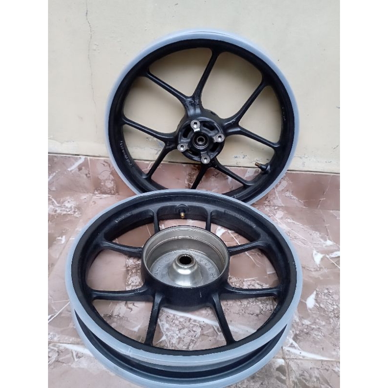 pelek beat delux original pelek sepasang beat delux