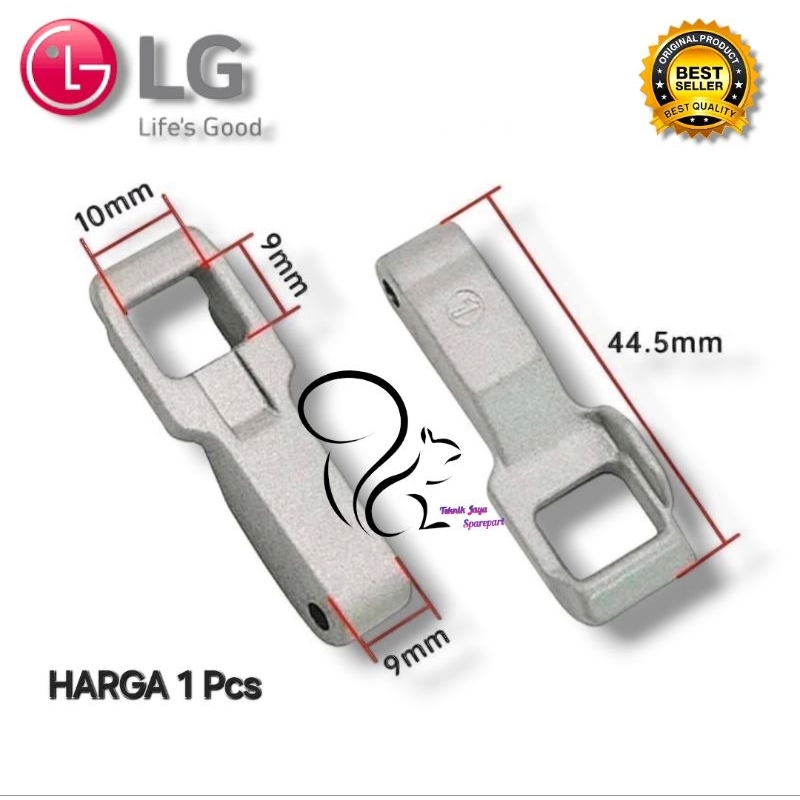 Locker Hook Pintu Mesin Cuci LG Front Loading - Pengait Handle Pintu Mesin Cuci LG