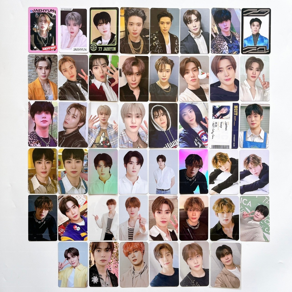 [BISA COD] (B1G1F) NCT 127 Jaehyun pc non album djj perfume ayyo trading card tc nation selca konsep