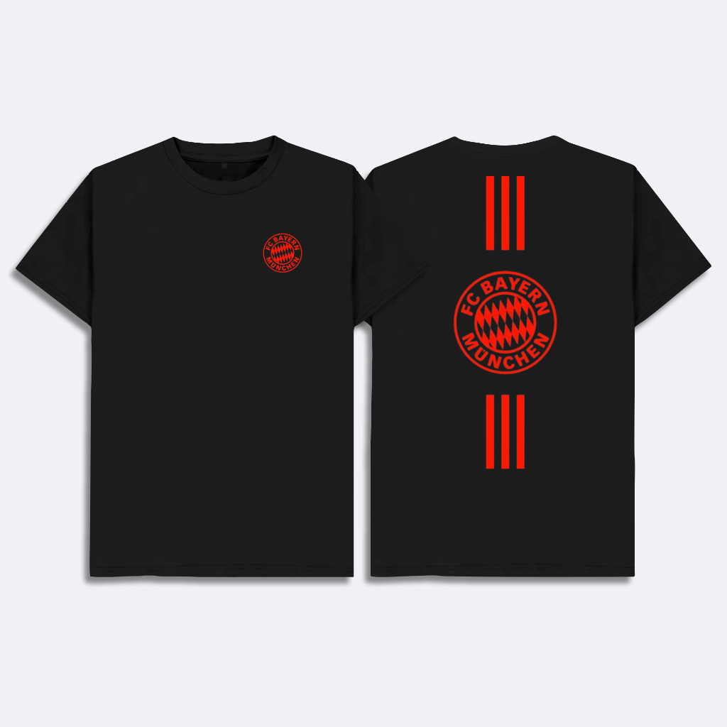 Kaos Logo Klub Bola Bayern Munchen T Shirt Pria Distro Bola Bayern Munich
