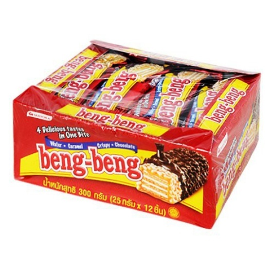 

Beng Beng Box Isi 17 Pcs X 25 Gram Chocolate Wafer Caramel Crispy Reguler Original | WarungOnline