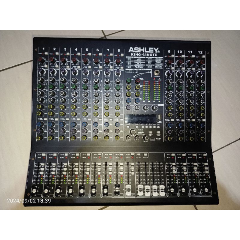 mixer ashley king note 12 gen 3