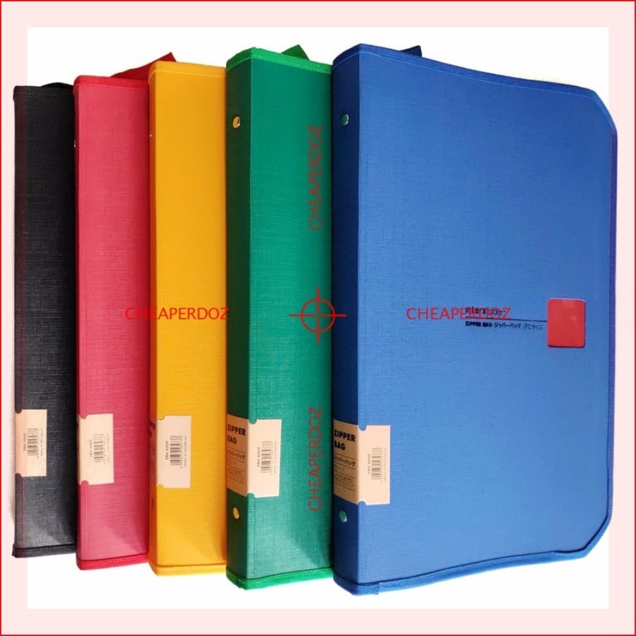 

Zipper Bag InterX ZBX-500F Linen F4 Tebal