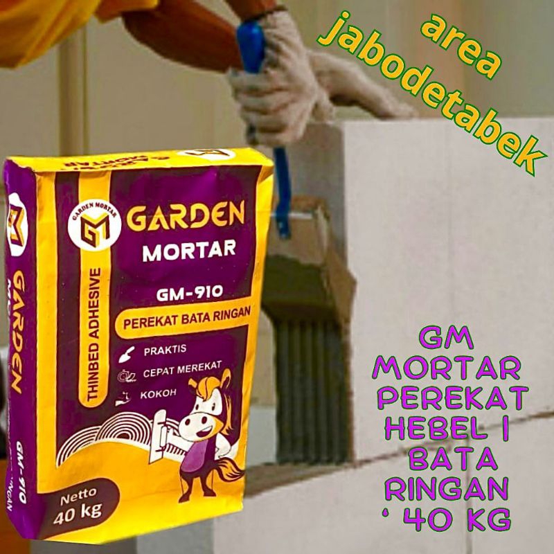 Semen mortar perekat hebel/bataringan | THINBED *Anti lepas *40 KG