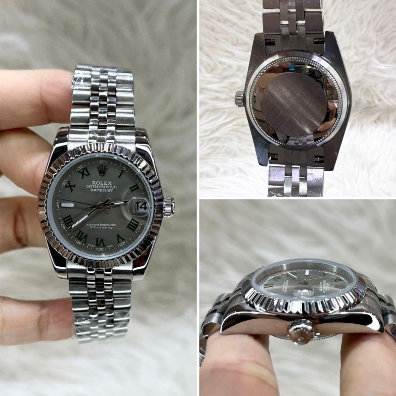 ROLEX DATEJUST LADY WIMBLEDON AUTOMATIC SUPER QUALITY DIAMETER 31mm #jamtanganwanita