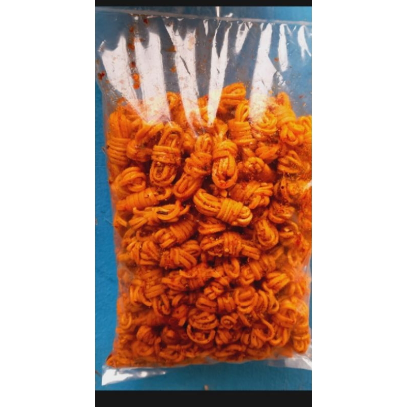 

Mie gulung/mi uwel pedas daun jeruk & original daun jeruk 100gram