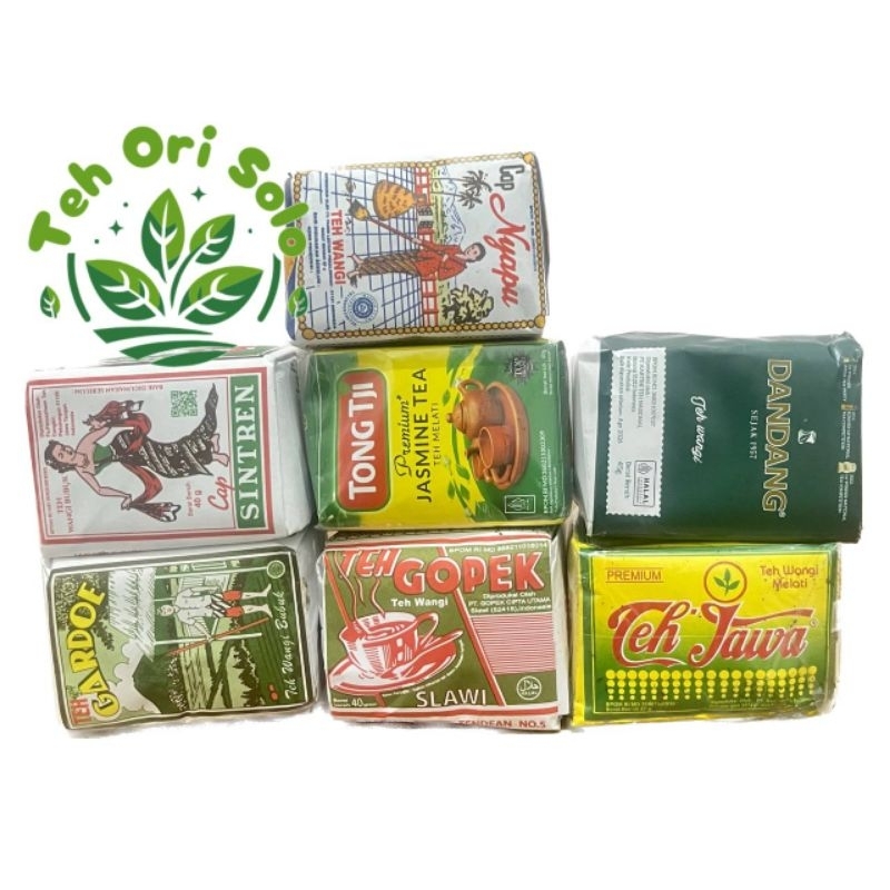 

RACIKAN TEH PREMIUM KHAS SOLO DANDANG, SINTREN, NYAPU, GOPEK,JAWA TONG TJI