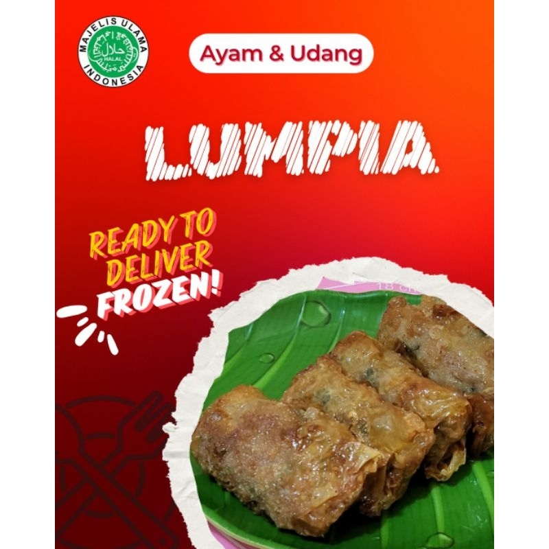 

Lumpia ayam & udang frozen 5pcs