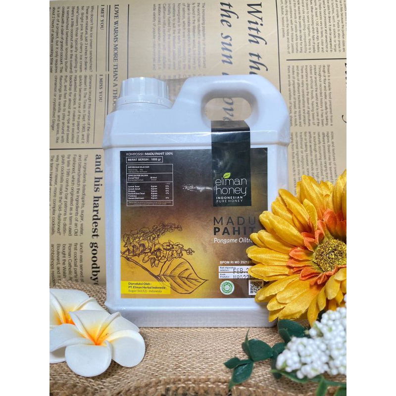 

Madu Pahit 1 Kg Eliman 100% Madu Murni