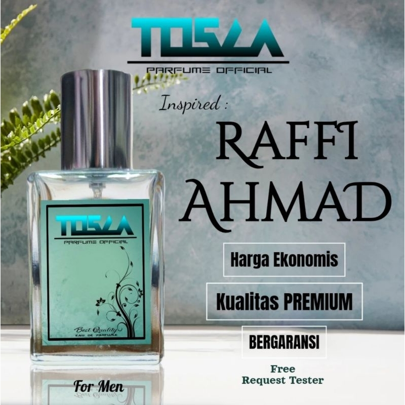 TOSCA Parfume - RAFFI AHMAD | Parfume pria dan wanita berkualitas PREMIUM 30 ML tahan lama - Eau de 