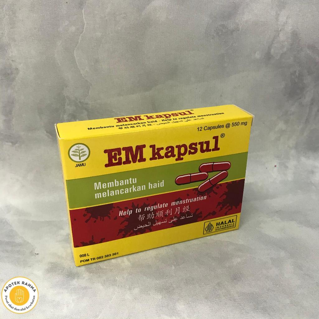 

EM KAPSUL MEMBANTU MELANCARKAN HAID