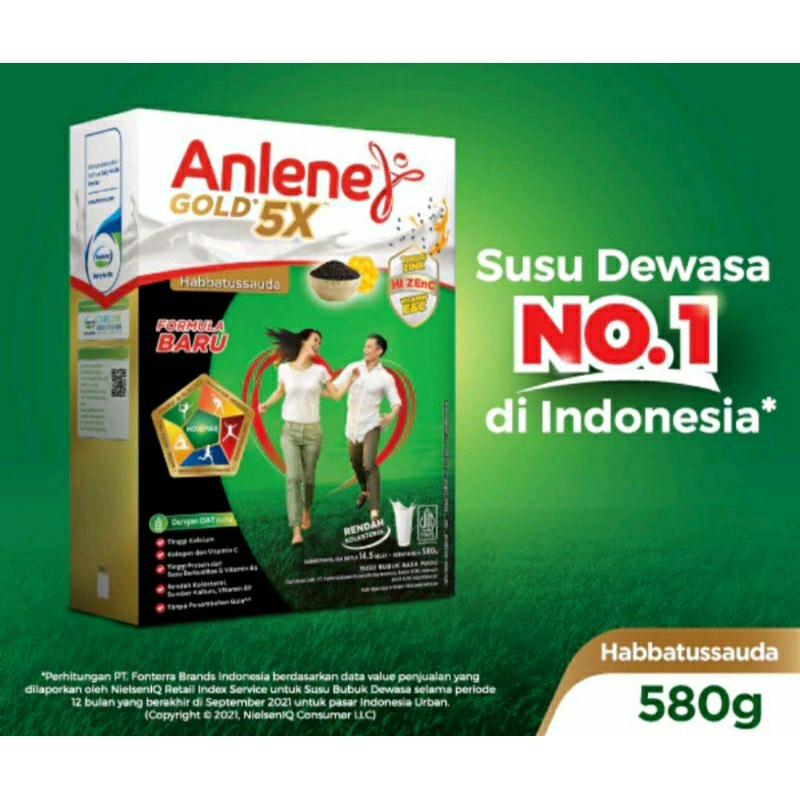 

Anlene Gold 5X Habbatussauda 580gr